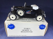 B3-86 LIBERTY 1:25 SCALE DIE CAST BANK - FORD MODEL A ROADSTER - LIBERTY CLASSIC
