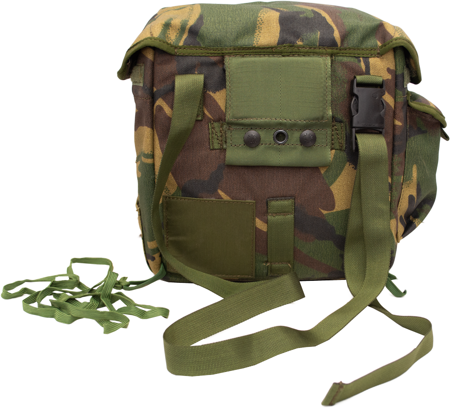 断捨離SALE【HAVERSACK】Brush Stroke Camo BDU NEW BRITISH GI DPM CAMO HAVERSACK WAIST BUTT PACK SHOULDER