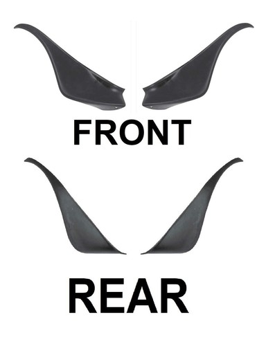 Set Of 2 Front Fender Liners For Pontiac Firebird 1993-2002 – Left & Right Direct Fit