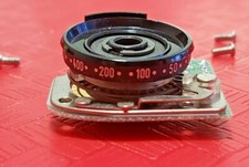 Canon T50 ISO/ASA DIAL ASSEMBLY 6pcs and Screws Genuine Camera Replacement Parts