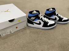 Jordan 1 Mid University Blue / Black W for sale | eBay Jordan 1 Mid University Blue / Black W for sale | eBay