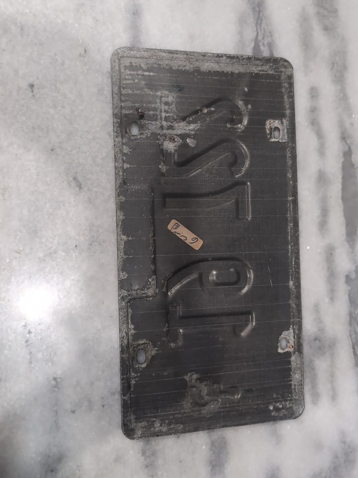 Vintage 1991 Illinois "Land Of Lincoln" Handicap License Plate 19 722