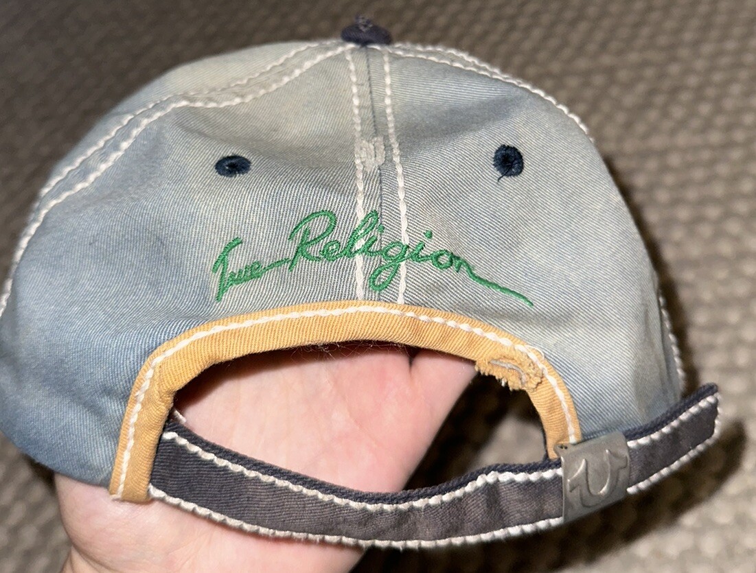 RARE True Religion Patchwork Hat SEE DRSCRIPTION - image 5
