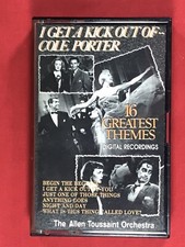 Allen Toussaint Orchestra, 16 Cole Porter Themes compilation Cassette Tape, 1989