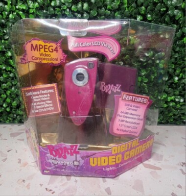 Bratz Purple Digital Video Camera Vintage NOS RARE New In Box