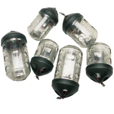 KAMASAN BLACK CAP FEEDERS, SIZES AVAILABLE MINI, SMALL, LARGE  IN 4 WEIGHTS