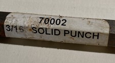 Mayhew Solid Punch 3/16โ 70002. Made in the USA | Great Value
