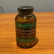 GHC Calcium & Magnesium 2:1 Orotate Complex Blend Supplement - 120ct READ