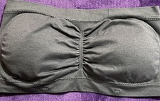 Women s Zenana Bandeau Gray . Padded. Pre-owned. One Size Fits All.