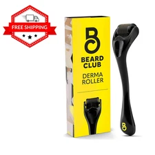 The Beard Club Derma Roller for Face, Body and Scalp - Microneedling Roller for