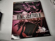 Final Fantasy II 20th Anniversary FF2 PSP Square Enix Game Guide BradyGames 2007
