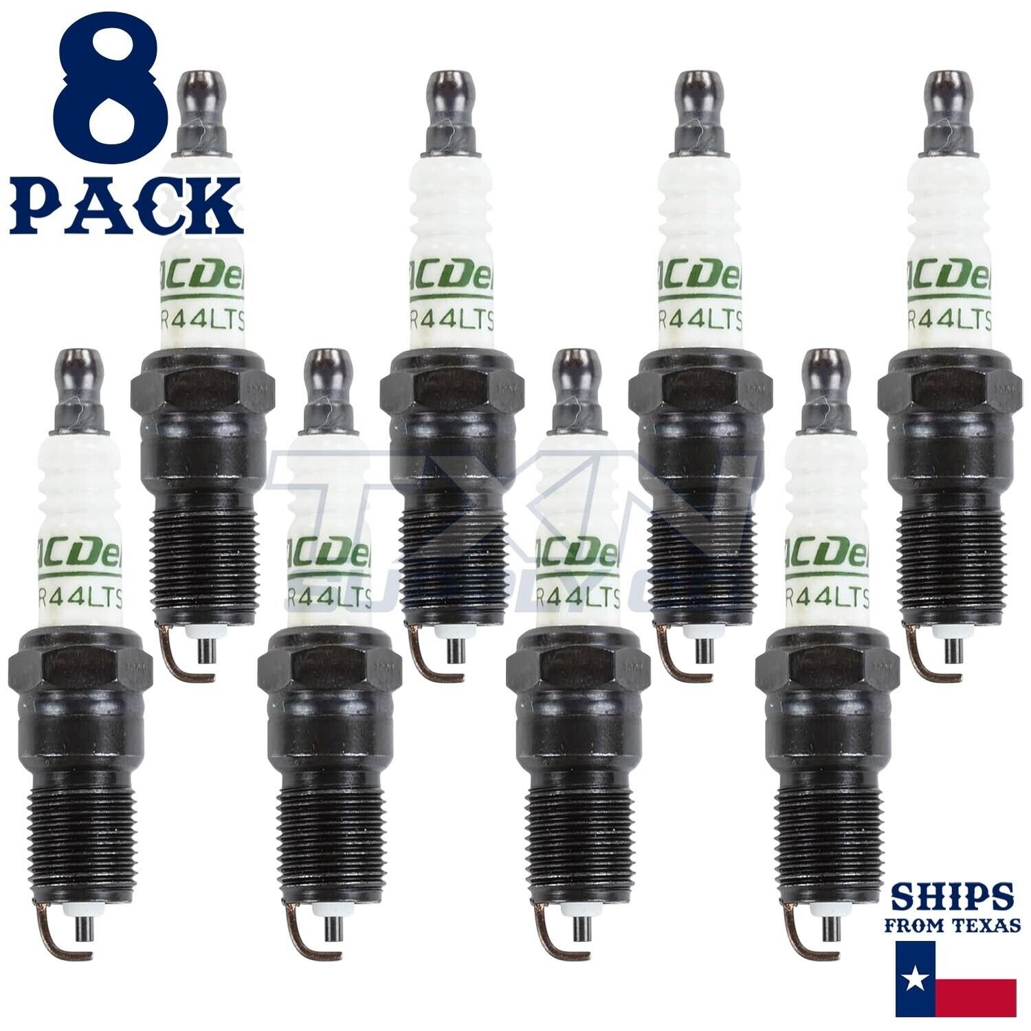 8 Pack Genuine GM ACDelco Spark Plugs R44LTSM