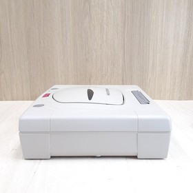 Japanese Sega Saturn White Console Bundle with 2 Controllers & 3 Games Tested