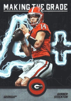2025 Topps Bowman Best U Making the Grade Gunner Stockton #MG-1 Georgia Bulldogs