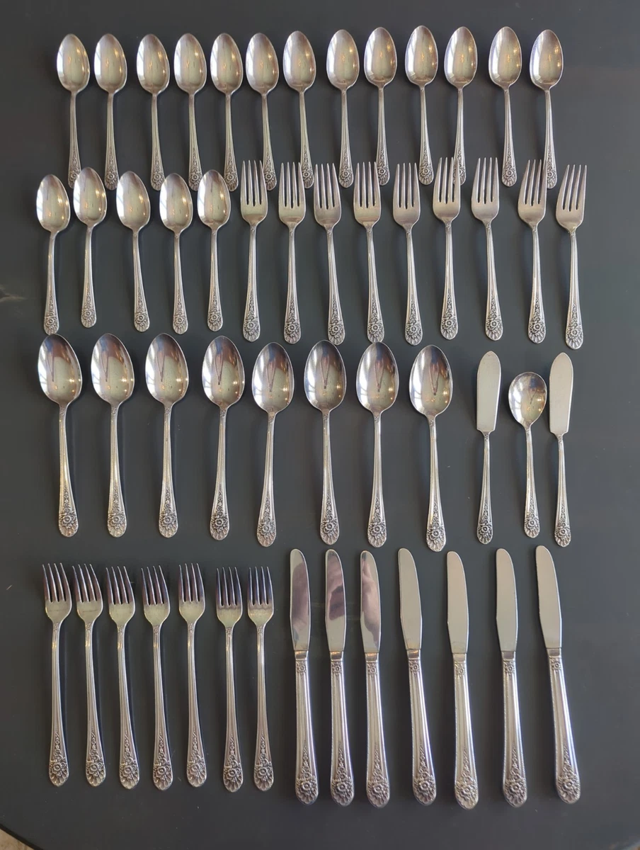 Wm. Rogers & Son Antique US Silver-Plated Flatware Just Listed 2026