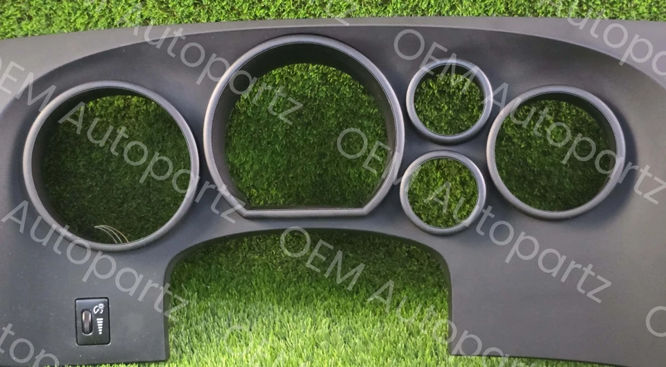 Panel de instrumentos de tablero Toyota Tundra Sequoia 2007-2017 bisel negro mate OEM usado Foto 4 de 4