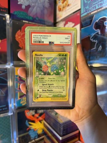 Roselia graded PSA 9 for sale on eBay