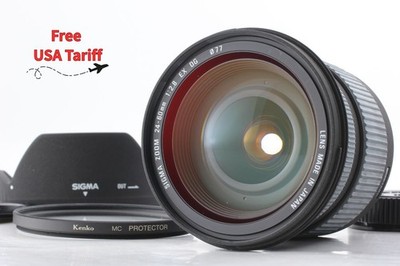 [MINT w / Hood] Sigma 24-60mm f/2.8 AF DG EX Zoom Lens For Nikon AF-D From JAPAN