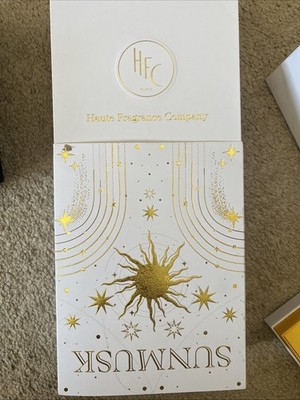 haute fragrance company Sunmusk Empty Box!!!! 75 Ml