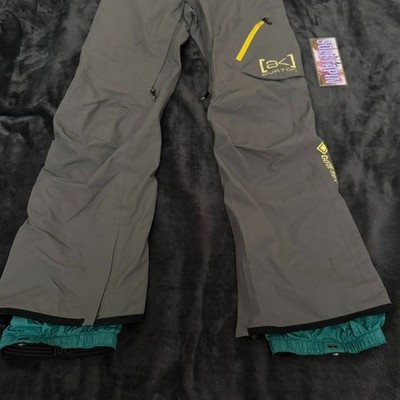 Men's Burton AK Cyclic Size XS GORE-TEX 2L Snowboard Pants Gray