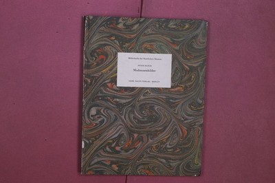 349609 Peter Bloch MADONNENBILDER Gebr. Mann Verlag Vierzig Denkmäler der