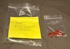 10 AMP 4-Pack ATM Mini Fuse Blade Red 10A Car Truck Boat Marine RV