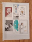 6 pious images communion souvenir etc (lot EM 131)