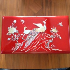 Jubako Bento Box Japanese Korean made motherofpearl antique cigarette case