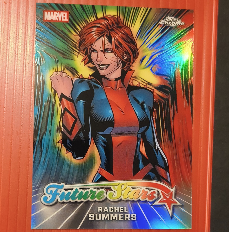 2026 Marvel Topps Chrome Future Stars Insert Rachel Summers FS-14