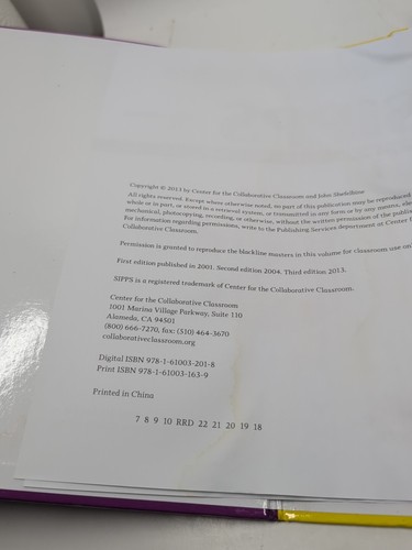Collaborative Classroom SIPPS Extension 3rd Edition Teacher's Manual, Story Book - Picture 7 of 11