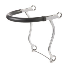 25-1000 Weaver Hackamore with Gum Rubber Covered Bike Chain Noseband NEW