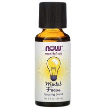 NOW Essential Oils - Mental Focus - Essential Oils - 1 fl oz 30 ml by NOW