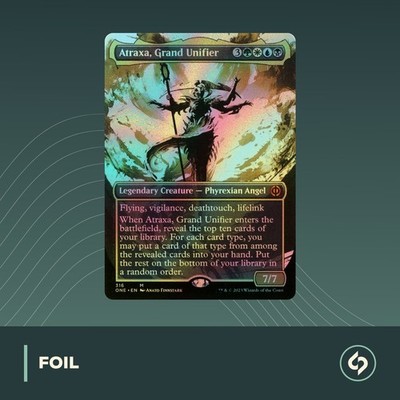 MTG | Atraxa, Grand Unifier V1 | SHOWCASE | Phyrexia | NM | EN | FOIL