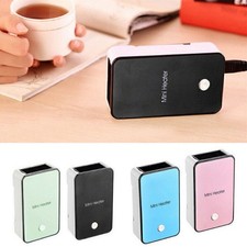 Mini Portable Space Heater Electric Heating Warmer Silent Office Desk Home