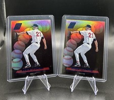 2023 Panini Chronicles - 2 Card Lot - Zenith Blue #5 Roger Clemens #/99 Red Sox
