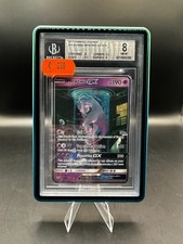 Testtube Shining Mewtwo GX inglese BGS Beckett 8 come nuovo #78 2017 Pokemon