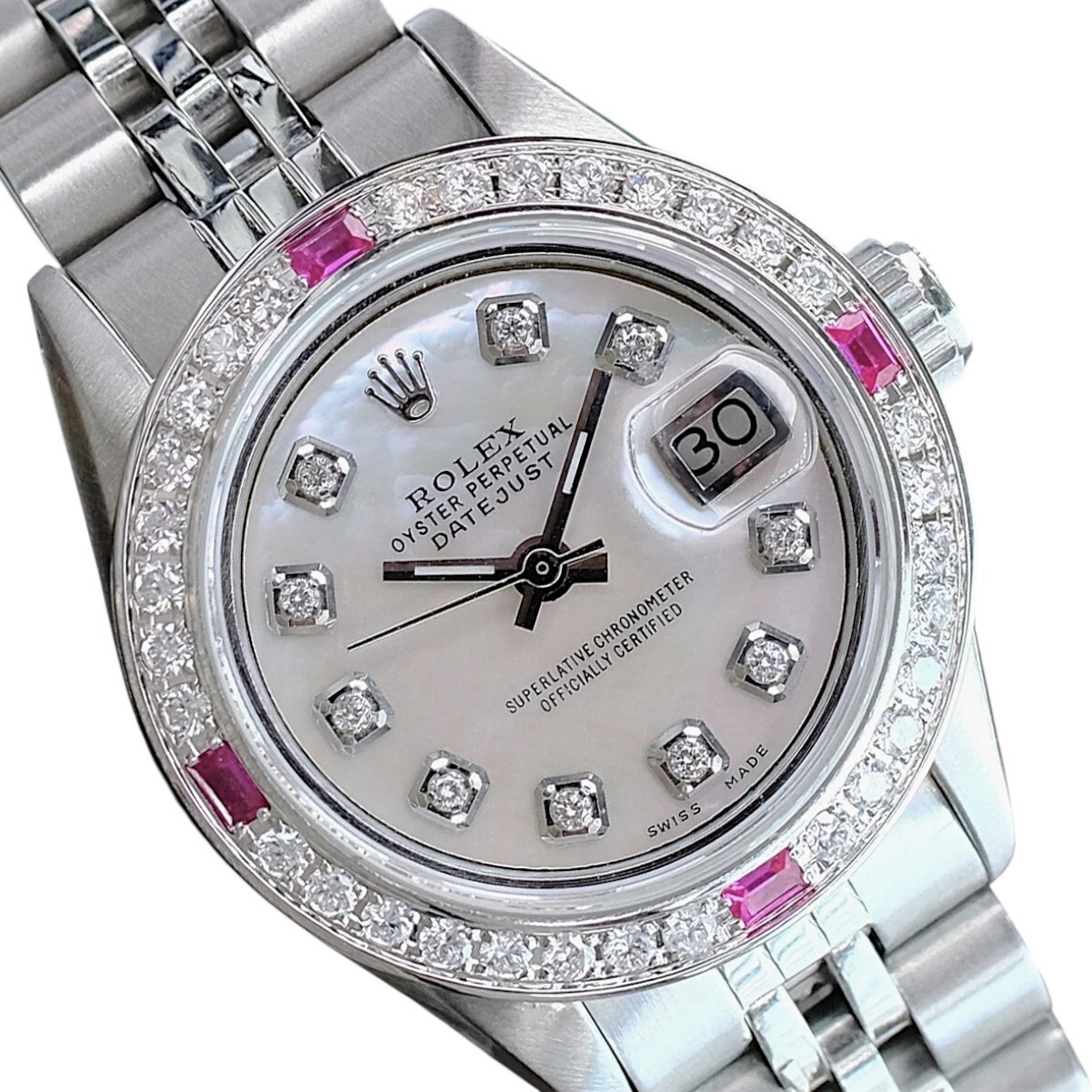 Rolex Datejust Stainless Steel White MOP