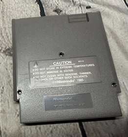 INDIANA JONES AND THE TEMPLE OF DOOM NINTENDO NES VIDEO GAME 1985