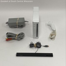 Nintendo Wii Model RVL-001 Console Bundle - Tested