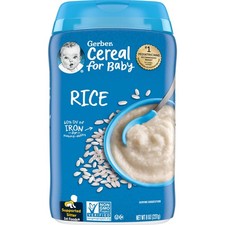 Cereal for Baby, 1st Foods, Rice, 8 oz 227 g 
