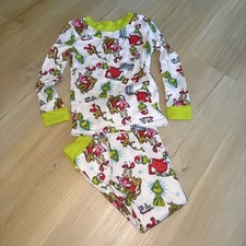Toddler Boys The Grinch That Stole Christmas Holiday Pajamas Pants Set 5T