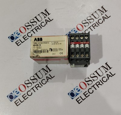 ABB A9-30-10 POWER CONTACTOR 9A VOLTAGE 220VAC 1SBL141001R3610 FAST SHIP