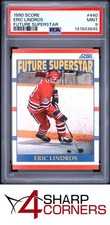 1990 SCORE FUTURE SUPERSTAR #440 ERIC LINDROS RC HOF PSA 9