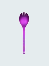 Snow Peak Titanium Spork, Purple, SCT-004PR, Japanese Titanium, Ultralight,
