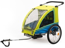 Ausstellung: Fahrrad  Kinderanhänger Blue Bi...