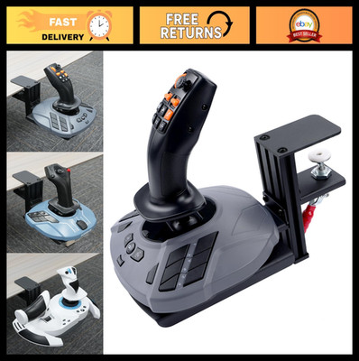 Quick Release Desk Mount Holder for Thrustmaster HOTAS & Flight Sticks - Adjusta