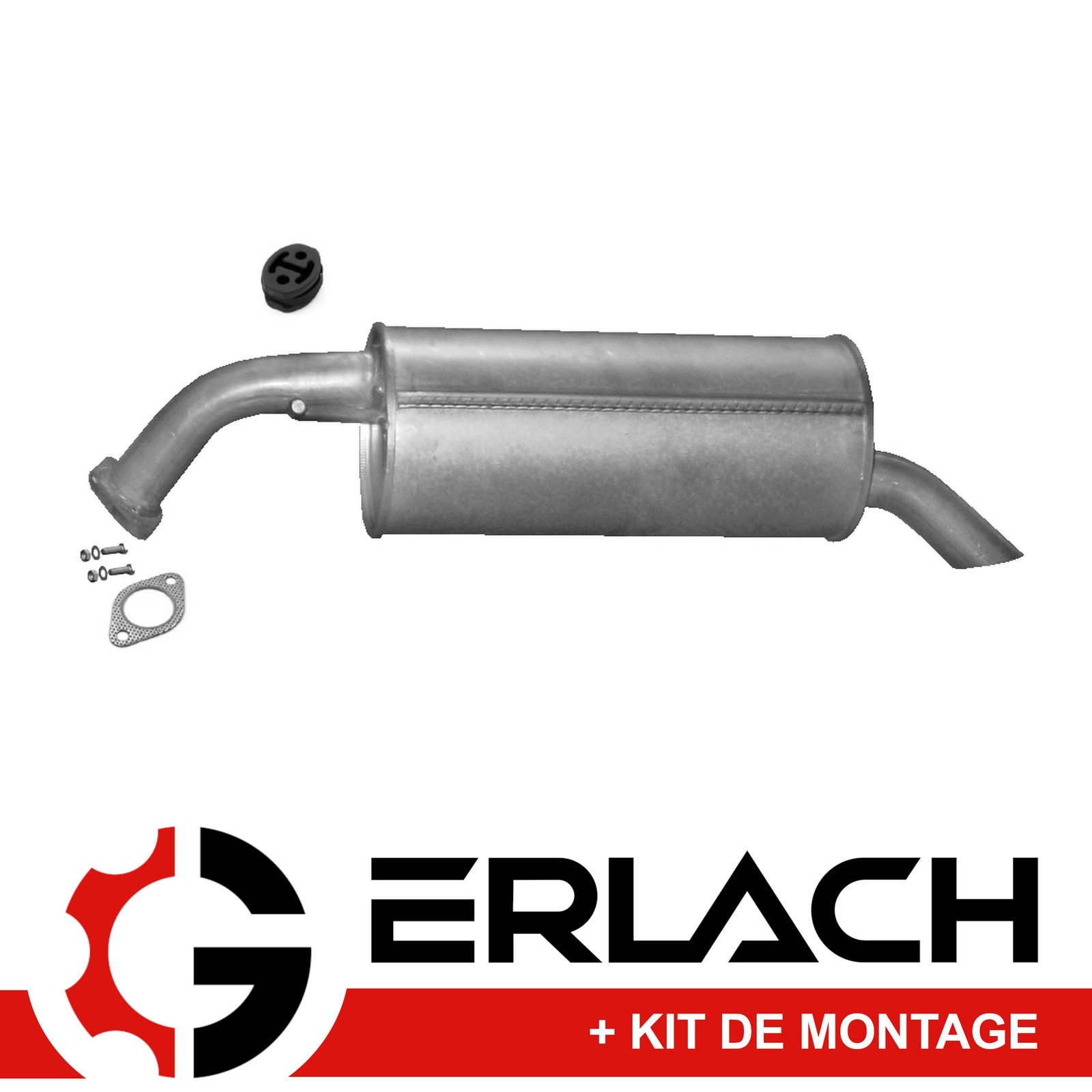 Silencieux arrière Hyundai Getz 1.5 CRDi pour supprimer les vibrations et bruits d'échappement