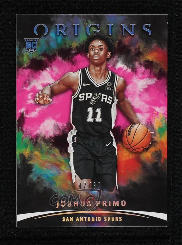 2021-22 Panini Origins Pink 47/60 Joshua Primo #62 Rookie RC 02ez