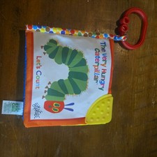 Let's Count Soft Teether Book World of Eric Carle The Very Hungry Caterpillar