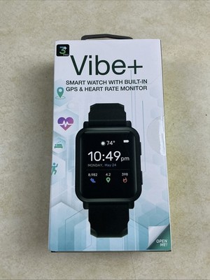 Vibe+ Gen 1 1.4'' Color Touchscreen Smartwatch, Bluetooth, 3 ATM